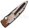 Piranha Predator Automatic Knife Desert Camo l Tactical Black