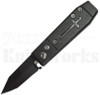 Coffin Buster Mini OTS Automatic Knife Black l Black Dagger l For Sale