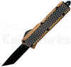 Delta Force Elite Model-B Automatic Knife Copper l 1.9" Tanto Blade l For Sale