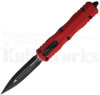 Microtech Dirac D/E OTF Automatic Knife Red 225-1RD l For Sale