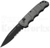 Boker Kalashnikov Automatic Knife Gray KALS94 l Partially Serrated l For Sale