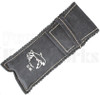 Dolphins Maniago Shark Italian Stiletto Knife Briarwood l Pouch