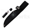 Combat Ready Survival Knife Fixed Blade Silver CBR375