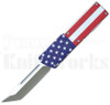 Lightning Elite US Flag OTF Automatic Knife l Satin Drop-Point l For Sale