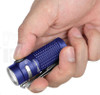 Olight Baton 4 Rechargeable LED Flashlight Regal Blue l In Hand