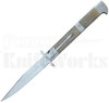 Samir Ahmad 13" Camel Bone Swinguard Automatic Knife l For Sale