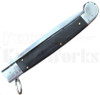 Samir Ahmad 13" Buffalo Horn Ring Pull Automatic Knife