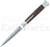 Samir Ahmad 13" Rosewood Swinguard Automatic Knife l Damascus l For Sale