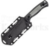 Ka-Bar Cool Name Sheepsfoot Fixed Blade Knife Smoke l Sheath