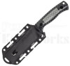 Ka-Bar Cool Name Drop Point Fixed Blade Knife Smoke l Sheath