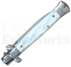 Renzo Beltrame 9" White Pearlex Stiletto Automatic Knife