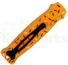Coffin Blaster 2.0 Orange Sprinkles OTF Automatic Knife l 2" Black