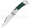 Armed Force Tactical Automatic Knife Green G-10 l 3.75" Polish Blade l For Sale