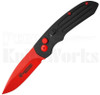 Smith & Wesson Extreme Ops Automatic Knife l Red Blade l For Sale
