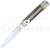 Kissing Crane 7" Leverlock Automatic Knife Stag l For Sale