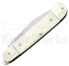 Hubertus Springer 7" Leverlock Automatic Knife White Bone