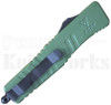 Fury D/A OTF Automatic Knife Green l 3.50" Two-Tone Blade