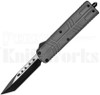 Delta Force OTF Shadowstrike Automatic Knife Gray l 2-Tone Tanto l For Sale