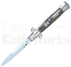 Rialto 7" Stag Stiletto Automatic Knife l Bayonet Blade l For Sale