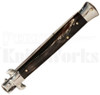Giovanni Beltrame 11" Stiletto Automatic Knife Dark Horn