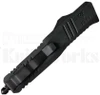 Fury D/A OTF Automatic Knife Black l 3.50" Two-Tone Tanto Blade