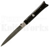 Samir Ahmad 11" Buffalo Horn Fishtail Automatic Knife l For Sale