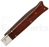Samir Ahmad 11" Padauk Wood Fishtail Automatic Knife