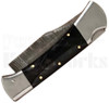 Orang Zaib 9" Buffalo Horn Automatic Lockback Knife l Damascus