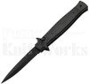 Boker Plus Stiletto 3.5 Automatic Knife Black Micarta 06EX751 l For Sale