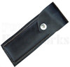  Samir Ahmad 9" Tan Pearlex Swinguard Automatic Knife l Damascus l Sheath