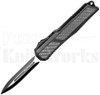 Delta Force Streamline Automatic OTF Knife Black l Dagger Blade l For Sale