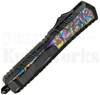 Delta Force OTF Automatic Knife Paua Abalone l Two-Tone Blade