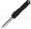 Microtech UTX-70 Gen IV T/E OTF Automatic Knife Black l Stonewash l For Sale
