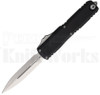 Microtech UTX-70 Gen IV D/E OTF Automatic Knife Black l Stonewash l For Sale