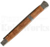 Samir Ahmad 18" Olivewood Swinguard Automatic Knife l Engraved