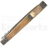 Samir Ahmad 18" Rams Horn Swinguard Automatic Knife l Engraved