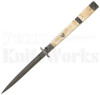 Samir Ahmad 18" Camel Bone Swinguard Automatic Knife l For Sale