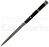Samir Ahmad 18" Buffalo Horn Stiletto Automatic Knife l Engraved l For Sale