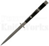 Samir Ahmad 18" Buffalo Horn Swinguard Automatic Knife l Engraved l For Sale