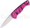 Piranha Fingerling Automatic Knife Pink P-2P l For Sale