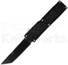 Lightning Elite Black OTF Automatic Knife l Black Tanto l Satin Hardware l For Sale