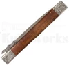 Samir Ahmad 15" Rosewood Swinguard Automatic Knife l Engraved