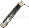 Dolphins 11" Falcon Ring Pull Automatic Knife Brazilian Horn l Southpaw