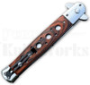 Armed Force Tactical 12" Stiletto Automatic Knife Wood