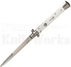 Renzo Beltrame 11" Pearlex Stiletto Automatic Knife l Bayonet Blade l For Sale