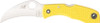 Spyderco Tasman Salt Yellow Lockback Knife