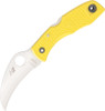 Spyderco Tasman Salt Yellow Lockback Knife