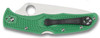 Spyderco Endura 4 Green Lockback Knife - closed