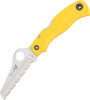 Spyderco Saver Salt Yellow Lockback