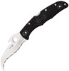 Spyderco Matriarch 2 Black Emerson Wave Lockback Knife